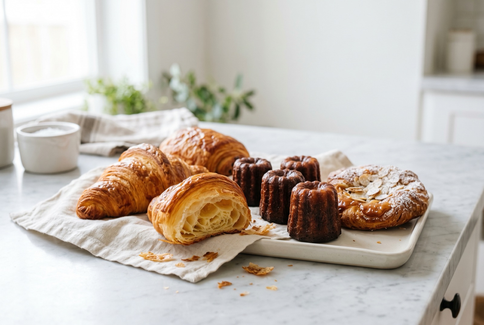 Butter croissants